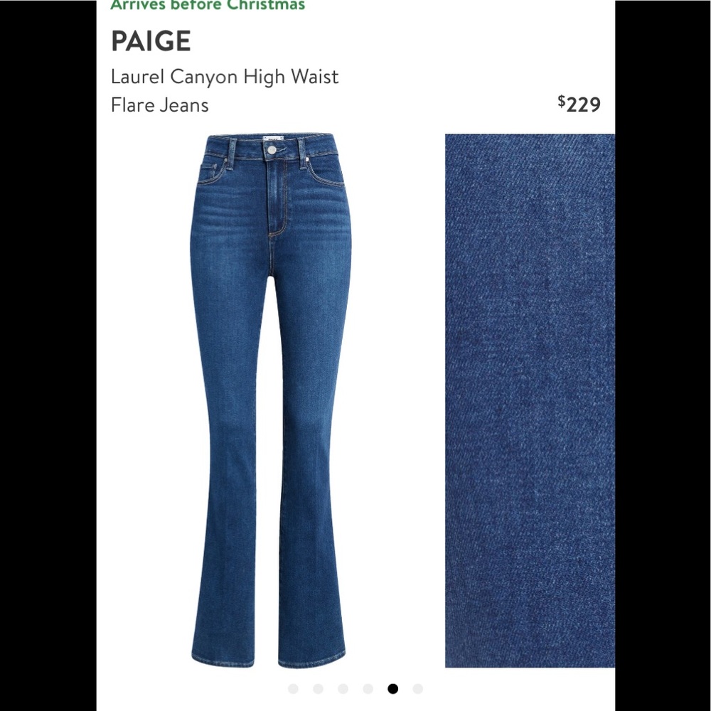COPY - Paige denim NWOT high waist flare jeans